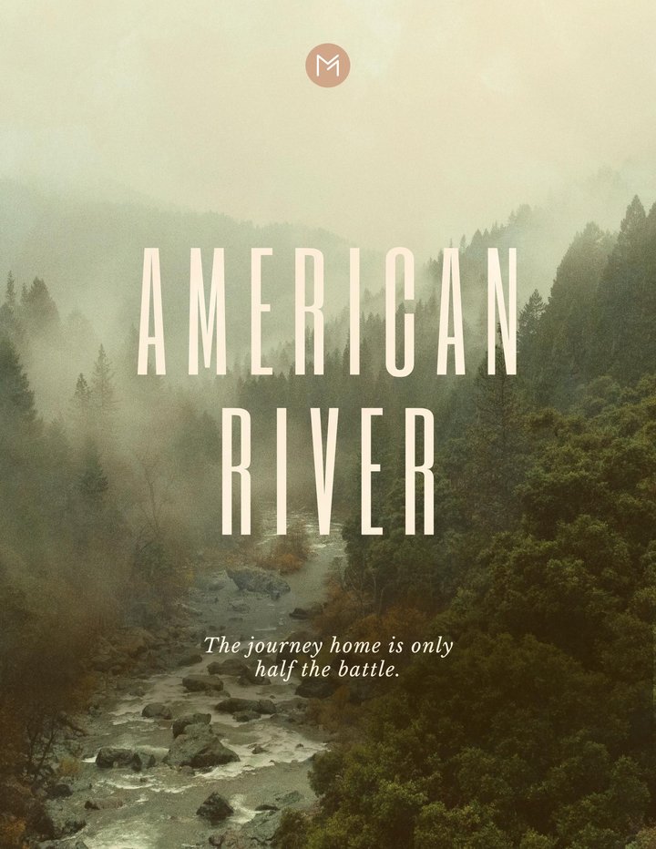 American River Poster