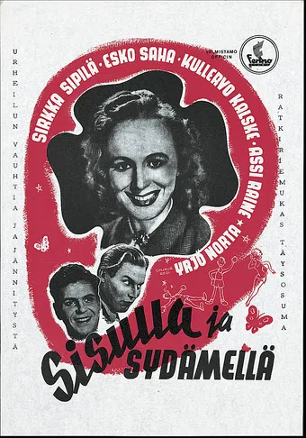 sisulla ja sydämellä 1947 poster