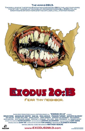 exodus 20:13 2007 poster