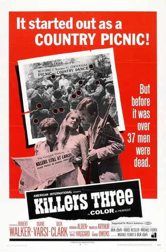 killers three 1968 poster