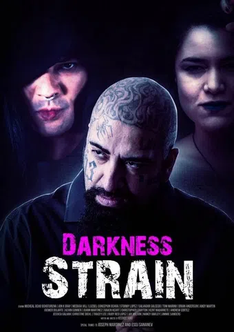 darkness strain 2022 poster