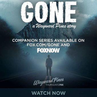 gone: a wayward pines story 2015 poster