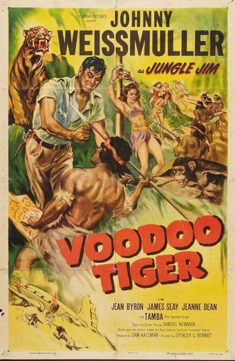 voodoo tiger 1952 poster