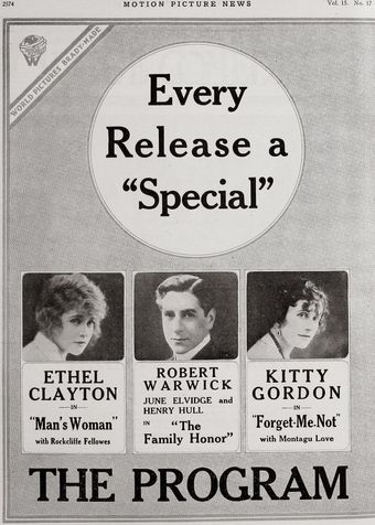 man's woman 1917 poster