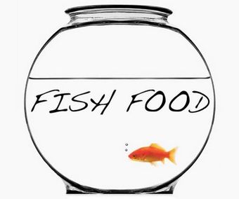 fish food poster