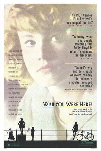 wish you were here 1987 poster