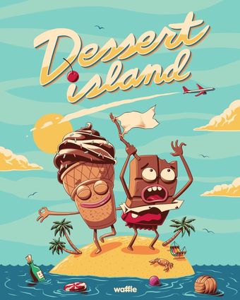 dessert island 2018 poster