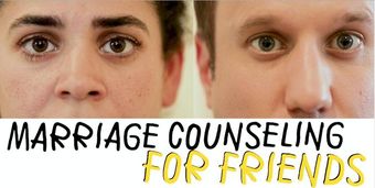 marriage counseling for friends poster