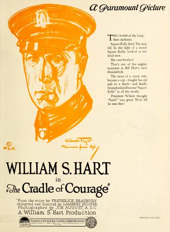 the cradle of courage 1920 poster