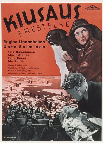 kiusaus 1938 poster