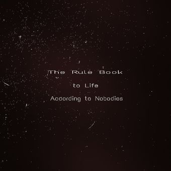 rulebook to life according to nobodies 2017 poster