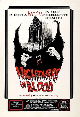 nightmare in blood 1977 poster