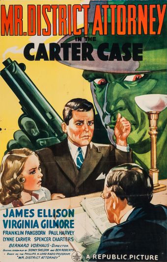 mr. district attorney in the carter case 1941 poster