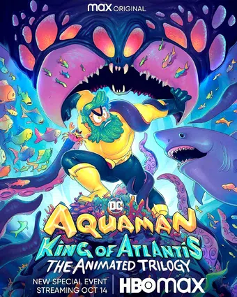 aquaman: king of atlantis 2021 poster