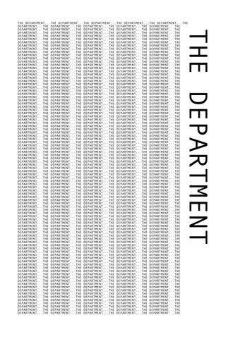 the department poster