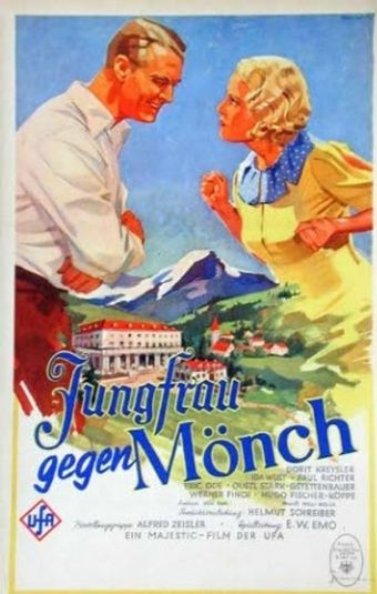 jungfrau gegen mönch 1934 poster