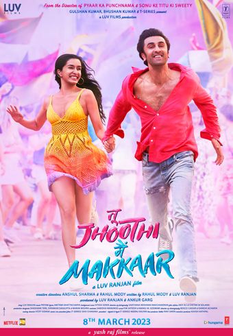 tu jhoothi main makkaar 2023 poster