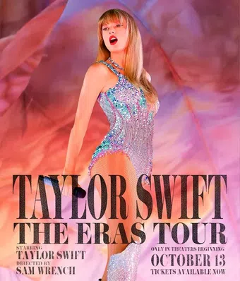 taylor swift: the eras tour 2023 poster