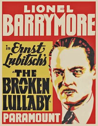 broken lullaby 1932 poster