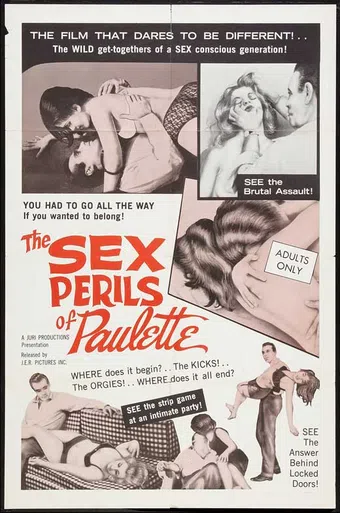 the sex perils of paulette 1965 poster