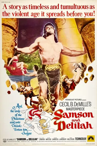 samson and delilah 1949 poster