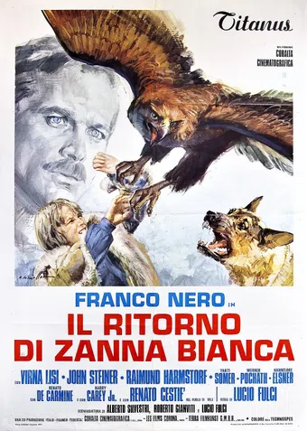 il ritorno di zanna bianca 1974 poster