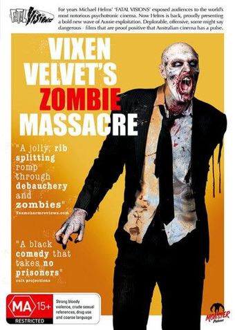 vixen velvet's zombie massacre iii 2015 poster