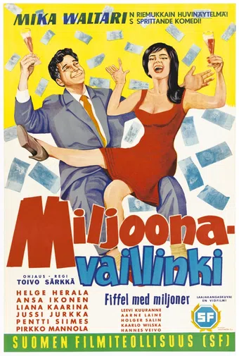 miljoonavaillinki 1961 poster