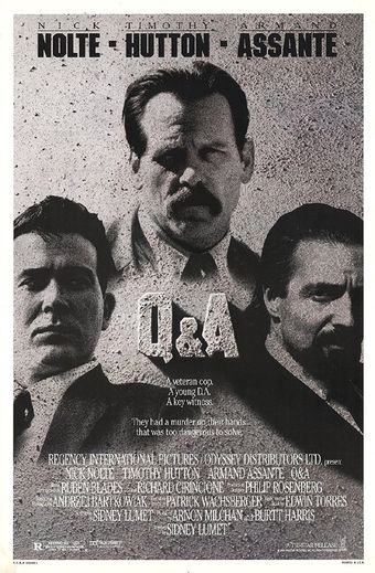 q & a 1990 poster