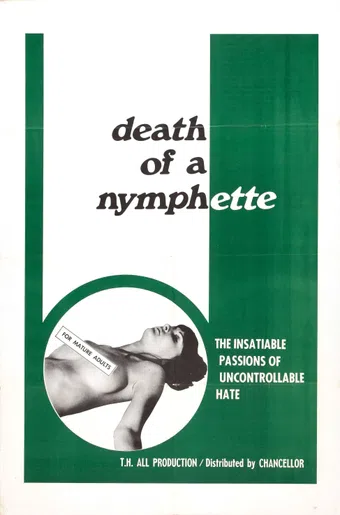 death of a nymphette 1967 poster