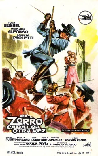 el zorro cabalga otra vez 1965 poster