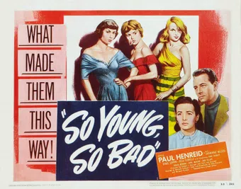 so young, so bad 1950 poster