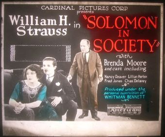 solomon in society 1922 poster