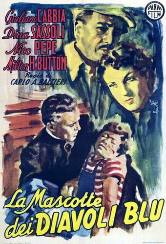 la mascotte dei diavoli blu 1947 poster