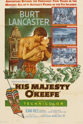 his majesty o'keefe 1954 poster