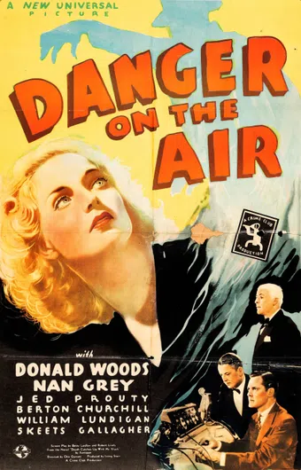 danger on the air 1938 poster