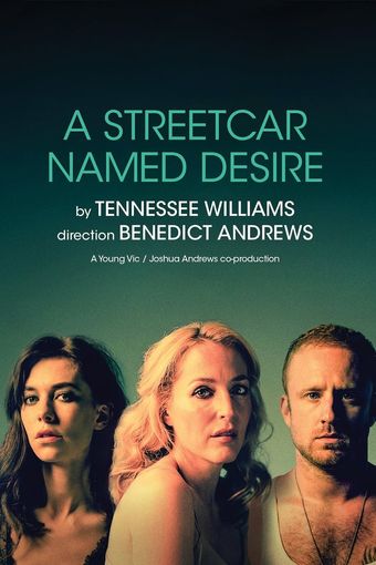 national theatre live: a streetcar named desire 2014 poster