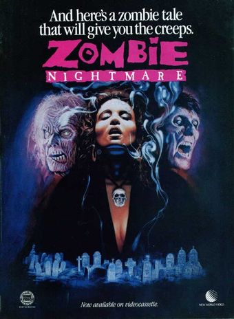 zombie nightmare 1987 poster