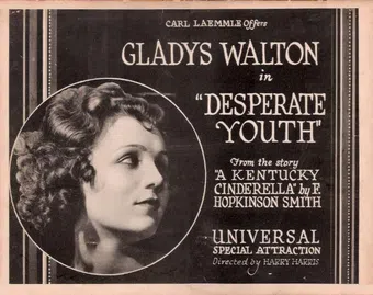 desperate youth 1921 poster