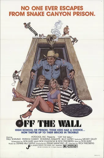 off the wall 1983 poster