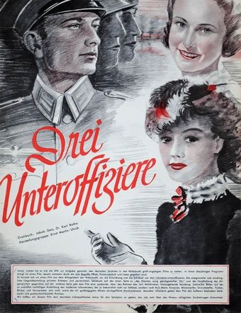 drei unteroffiziere 1939 poster