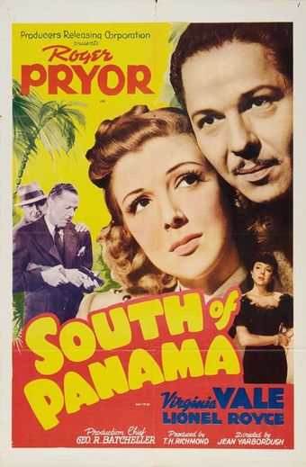 south of panama 1941 poster