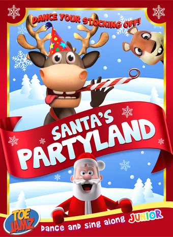 santa's partyland 2019 poster