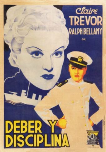 navy wife 1935 poster