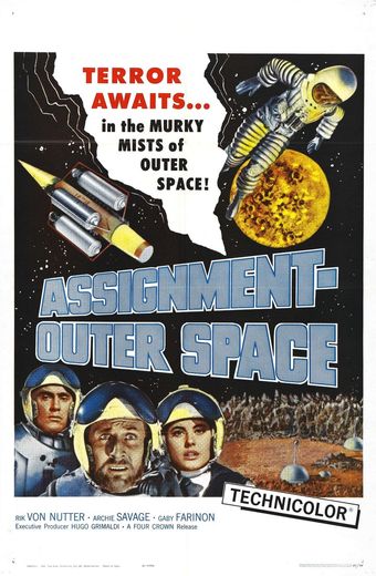 space men 1960 poster