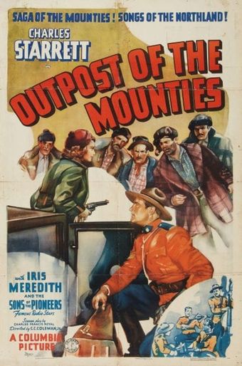 outpost of the mounties 1939 poster