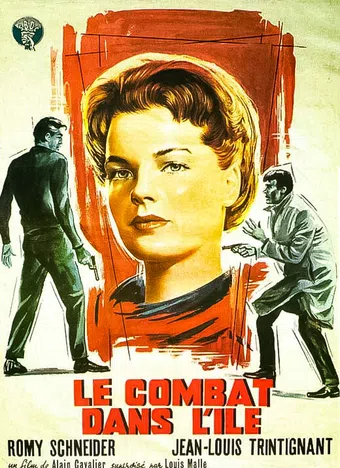 le combat dans l'île 1962 poster