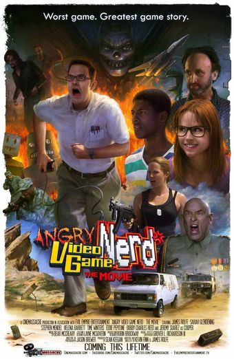 angry video game nerd: the movie 2014 poster