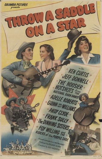 throw a saddle on a star 1946 poster