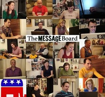 the message board 2009 poster